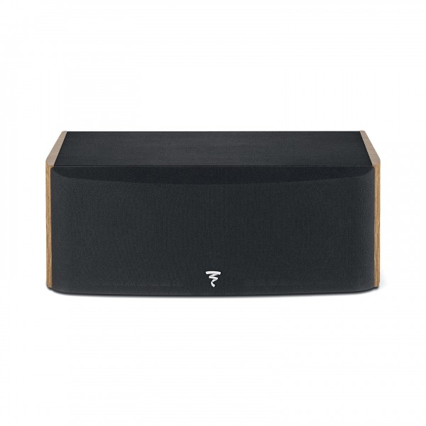 Focal Aria Evo X CC Centre Speaker, Prime Walnut front with grille attached