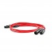 QED Reference Audio 1 Custom Made XLR Cable, 1m Front View 2