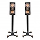 Monitor Audio Studio 89 Bookshelf Speakers with Stands (Pair), Black