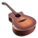 Hartwood Sonata Concert Electro Acoustic Guitar, Bourbon Burst