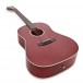 Hartwood Artiste Dreadnought Acoustic Guitar, Red