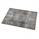 Drum n Base Vintage Persian Pedal & Amp Series Rug, Grey 80cm x 60cm