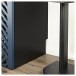 AVCOM Hifi Cabinet, 3 Shelf, Black