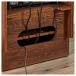 AVCOM Hifi Cabinet 4 Shelf, Walnut