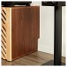 AVCOM Short Hifi Cabinet, Walnut