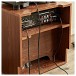 AVCOM Short Hifi Cabinet, Walnut