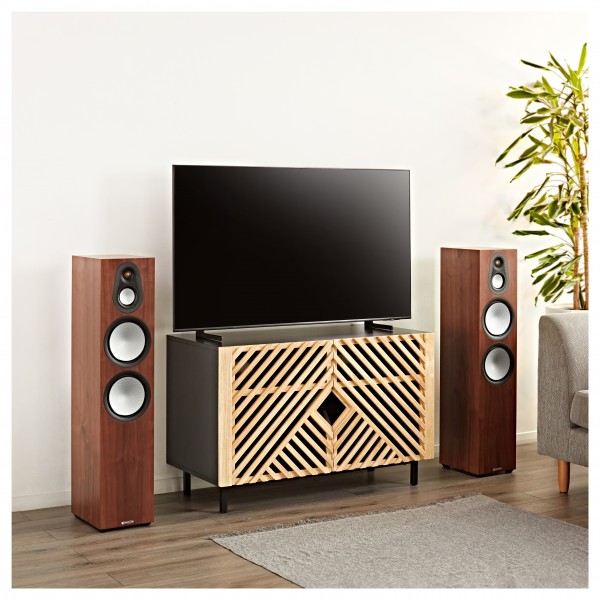 AVCOM Small TV Cabinet, Black