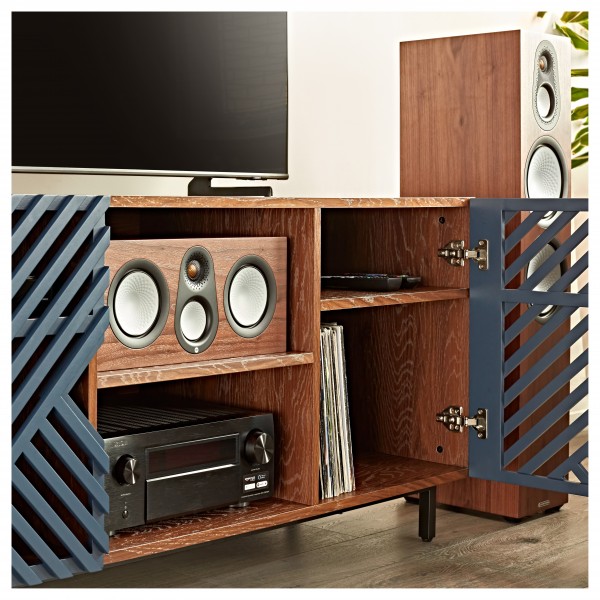 AVCOM Large TV Cabinet, Walnut