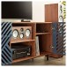 AVCOM Large TV Cabinet, Walnut