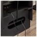 AVCOM Hifi Cabinet 4 Shelf Black, Custom Bundle