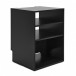 AVCOM Hifi Cabinet 3 Shelf Black, Custom Bundle