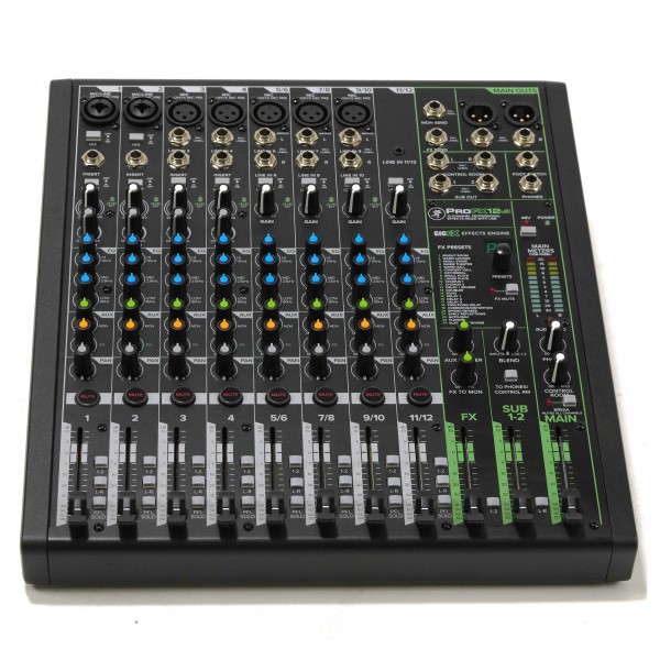 Mackie ProFX12v3 12-Channel Analog Mixer with USB - Secondhand