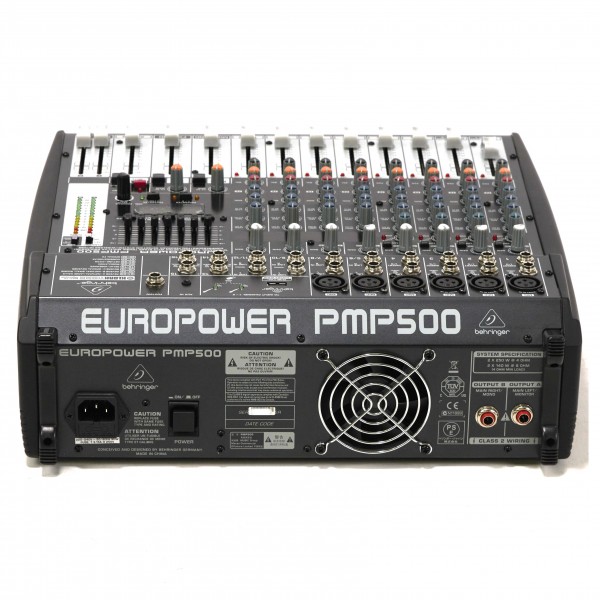 Behringer PMP500 Europower Mixer Amplifier - Secondhand