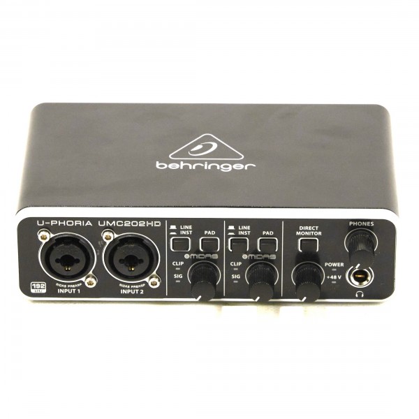 Behringer U-PHORIA UMC202HD USB Audio Interface - Secondhand