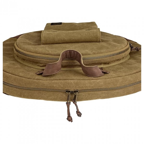 Meinl 22" Canvas Collection Cymbal Bag, Vintage Khaki - Top