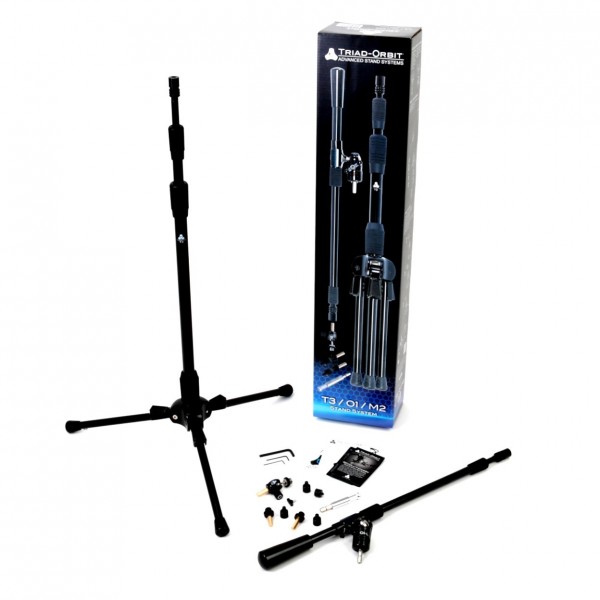 Triad-Orbit Tall Tripod Microphone Stand System T3/O1-L/M2 - Main