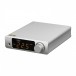 Topping DX3 Pro+ DAC and Headphone Amplifier, Silver Front View