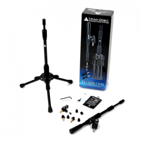 Triad-Orbit Short Tripod Microphone Stand System T1/OM/M2 - 