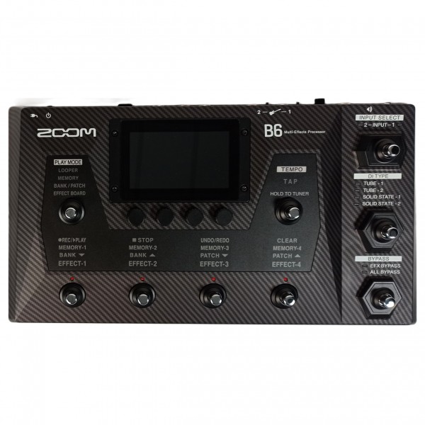 Zoom B6 Multi Effects Bass Processor - Secondhand at Gear4music