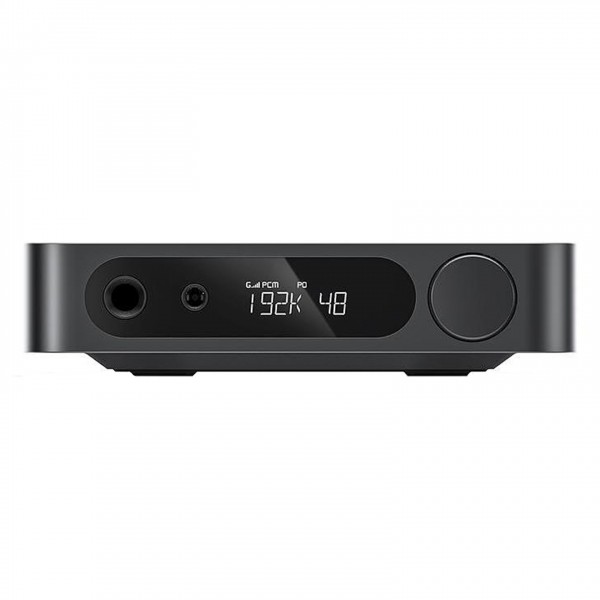 FiiO K11 Compact Desktop DAC and Headphone Amp, Black Front View 2