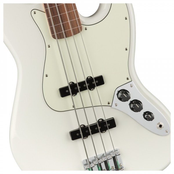 Fender Player Jazz Bass Fretless, White