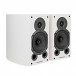 Wharfedale Diamond 9.1 Bookshelf Speakers (Pair), White Front View