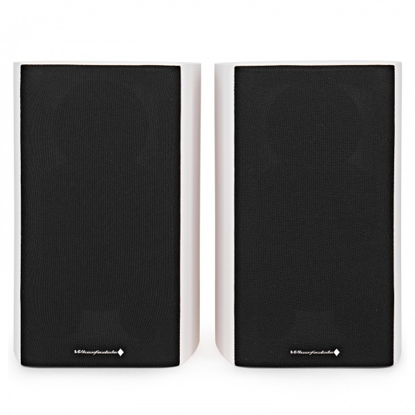 Wharfedale Diamond 9.1 Bookshelf Speakers (Pair), White Grille View