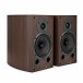 Wharfedale Diamond 9.1 Bookshelf Speakers (Pair), Walnut Side View