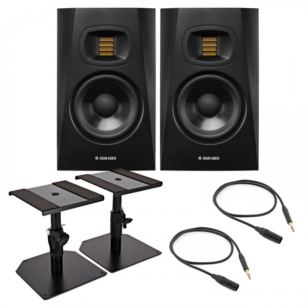 ADAM Audio T5V Studio Monitor Bundle - Package