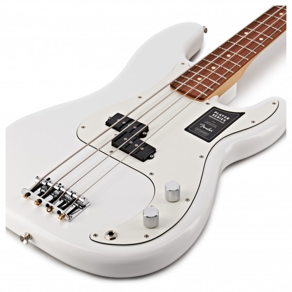 Fender Player Precision Bass PF, Polar White
