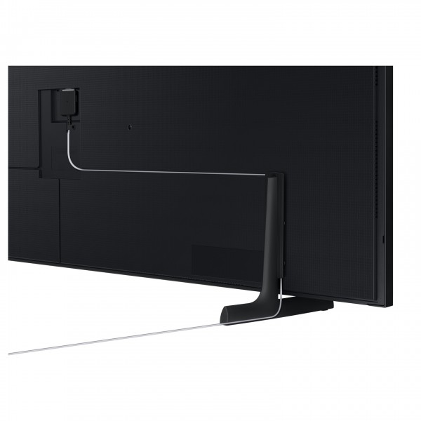 Samsung The Frame 43" 4K Ultra HD QLED Smart TV - Rear view and One Near Invisible Cable