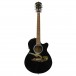 vFender FA-135CE Concert, Walnut Fingerboard, Black - Secondhand