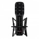 XDM-100 USB Dynamic Microphone - Front with Mount