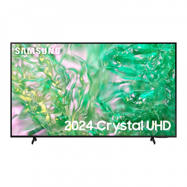 Samsung 2024 DU8000 55-inch Crystal UHD 4K HDR Smart TV Front View