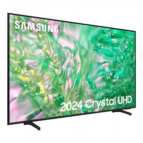 Samsung 2024 DU8000 55-inch Crystal UHD 4K HDR Smart TV Side View 2