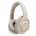 Audio-Technica ATH-S300BT Wireless Noise Cancelling Headphones, Beige