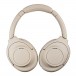 Audio-Technica ATH-S300BT Wireless Noise Cancelling Headphones, Beige Side View