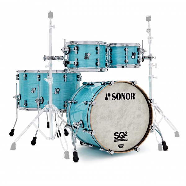 Sonor SQ2 20'' 5pc Birch Shell Pack, California Blue