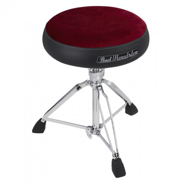 Pearl D-1500BLST Roadster Drum Throne, Red