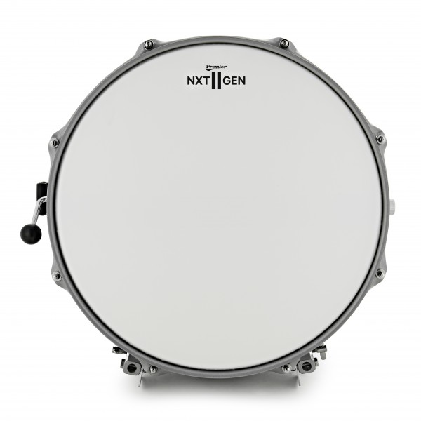 Premier NXT GEN Marching 14" x 12" Traditional Snare Drum & Top Snare, Black