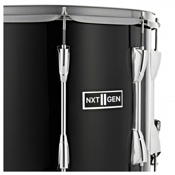 Premier NXT GEN Marching 14" x 12" Traditional Snare Drum & Top Snare, Black
