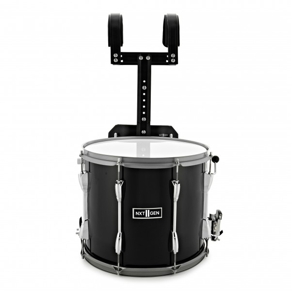 Premier NXT GEN Marching 14" x 12" Traditional Snare Drum & Top Snare, Black
