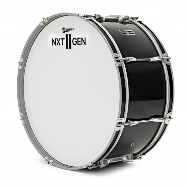 Olympic Marching 26" x 10" Traditional Bass Drum, Black