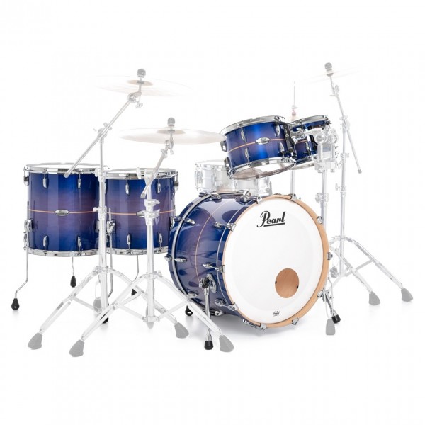 Pearl Professional Series 22'' 5pc Shell Pack, Royal Blue Burst