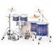 Pearl Professional Series 22'' 5pc Shell Pack, Royal Blue Burst - Back