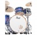 Pearl Professional Series 22'' 5pc Shell Pack, Royal Blue Burst - Bass Drum