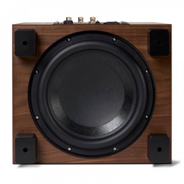 REL Classic 99 Subwoofer, Walnut Low View