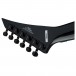 Jackson X Series Rhoads RRX24, Gloss Black headstock reverse