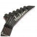 Jackson Demmelition Fury PRO FR, Red Tide Fade - headstock