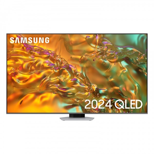 Samsung 2024 Q80D 55-inch QLED 4K HDR Smart TV Front View